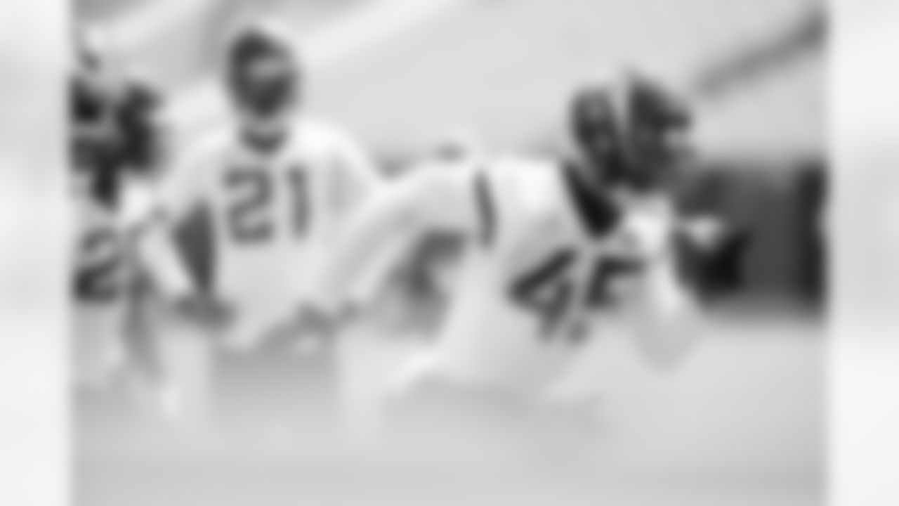 Jacksonville Jaguars outside linebacker K'Lavon Chaisson (45) during OTAs at TIAA Bank Field in Jacksonville, FL on June 5, 2023. (Kam Nedd/Jacksonville Jaguars)