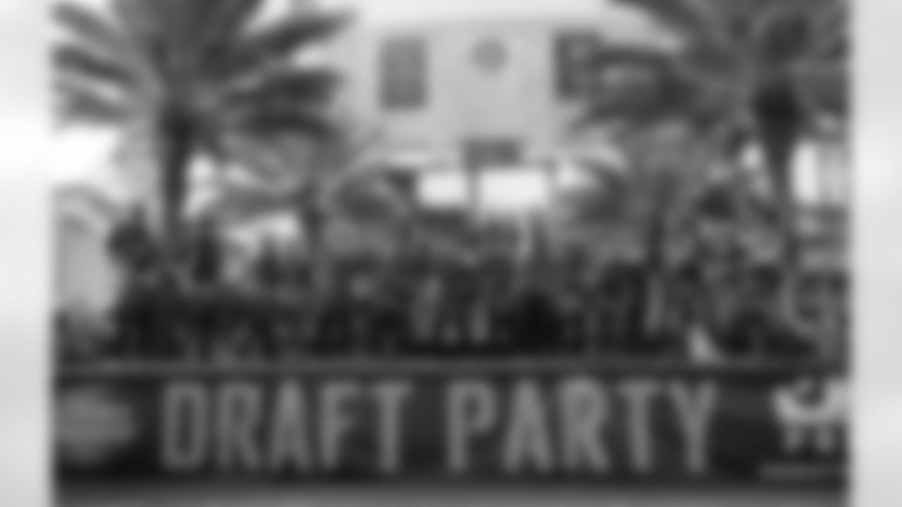 The Jaguars held a Draft Party at EverBank Field on the first day of the 2014 NFL Draft.