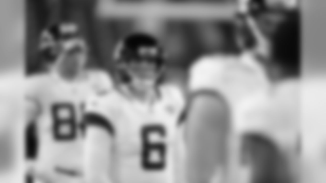Jacksonville Jaguars quarterback Cody Kessler (6) warms up before the first half of an NFL football game between the Tennessee Titans and the Jacksonville Jaguars, Thursday, Dec. 6, 2018, in Nashville, Tenn. (AP Photo/Mark Zaleski)