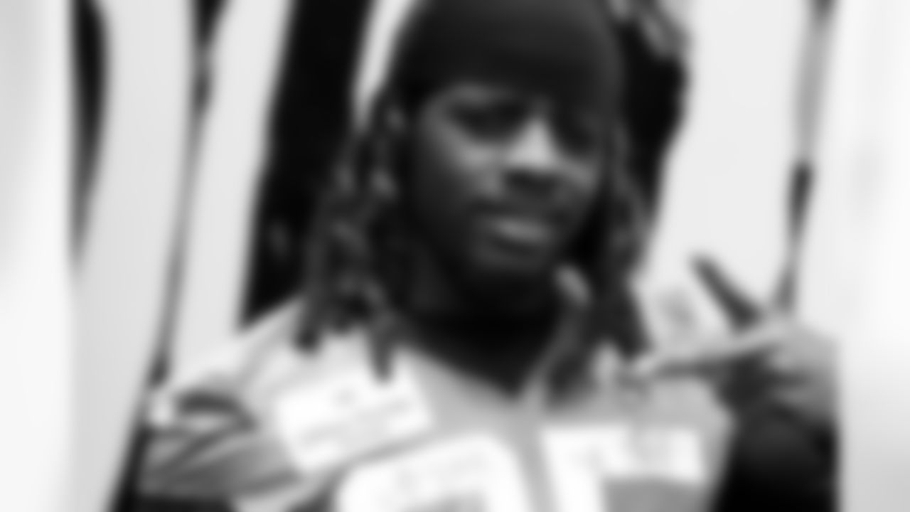 Jaguars running back D'Ernest Johnson during Mandatory Minicamp at TIAA Bank Field in Jacksonville, FL on June 13, 2023.