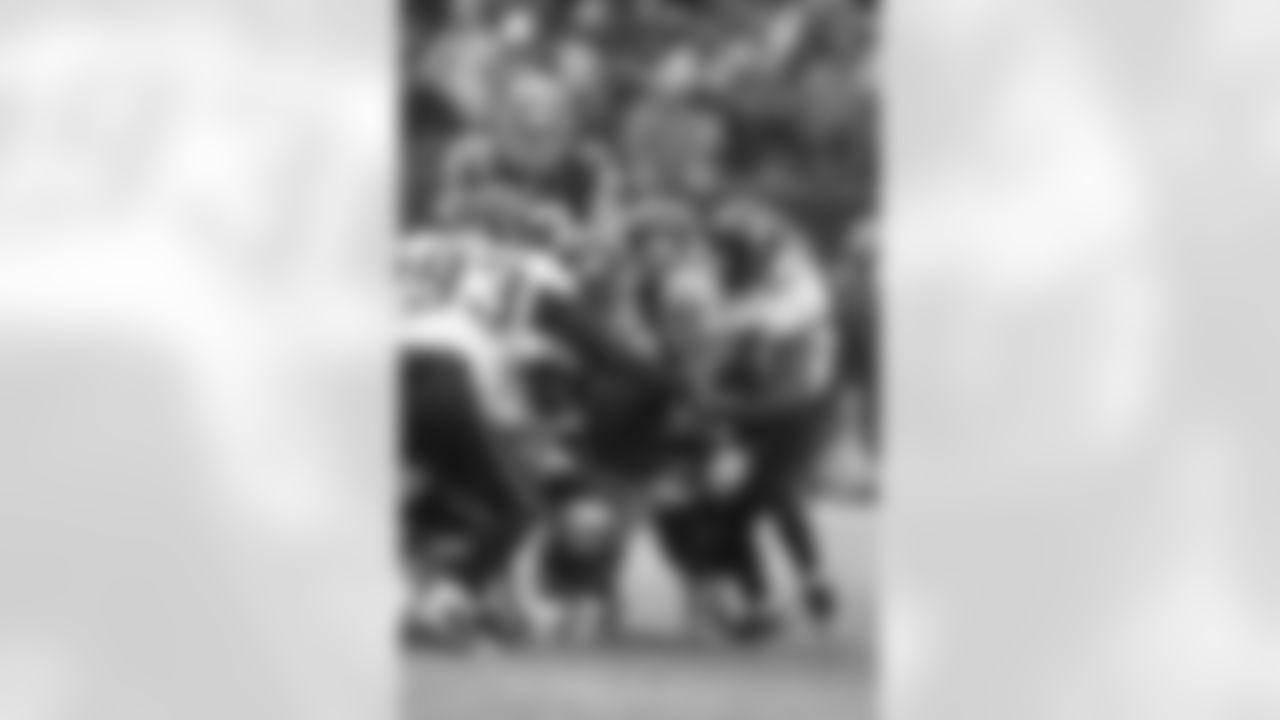 93 Greg Peterson, #42 Gerald Alexander, #96 Terrance Knighton, #20 Anthony Smith