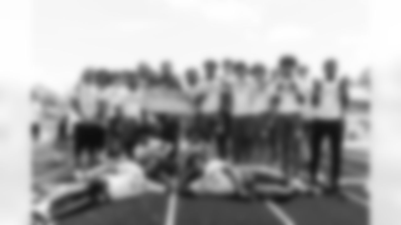 JACKSONVILLE, FLORIDA - July 15, 2022: The Jacksonville Jaguars and Nike host a 11-on-11 high school football tournament on July 15, 2022 in Jacksonville, FL