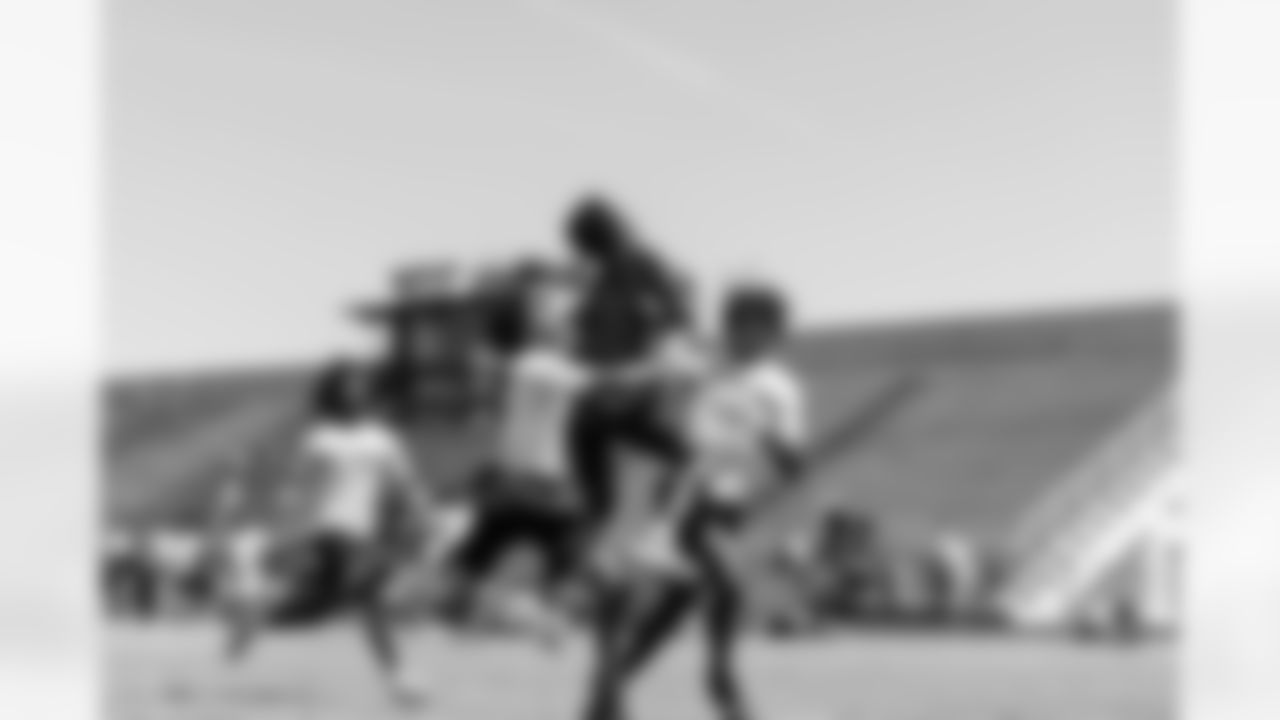 JACKSONVILLE, FLORIDA - July 15, 2022: The Jacksonville Jaguars and Nike host a 11-on-11 high school football tournament on July 15, 2022 in Jacksonville, FL
