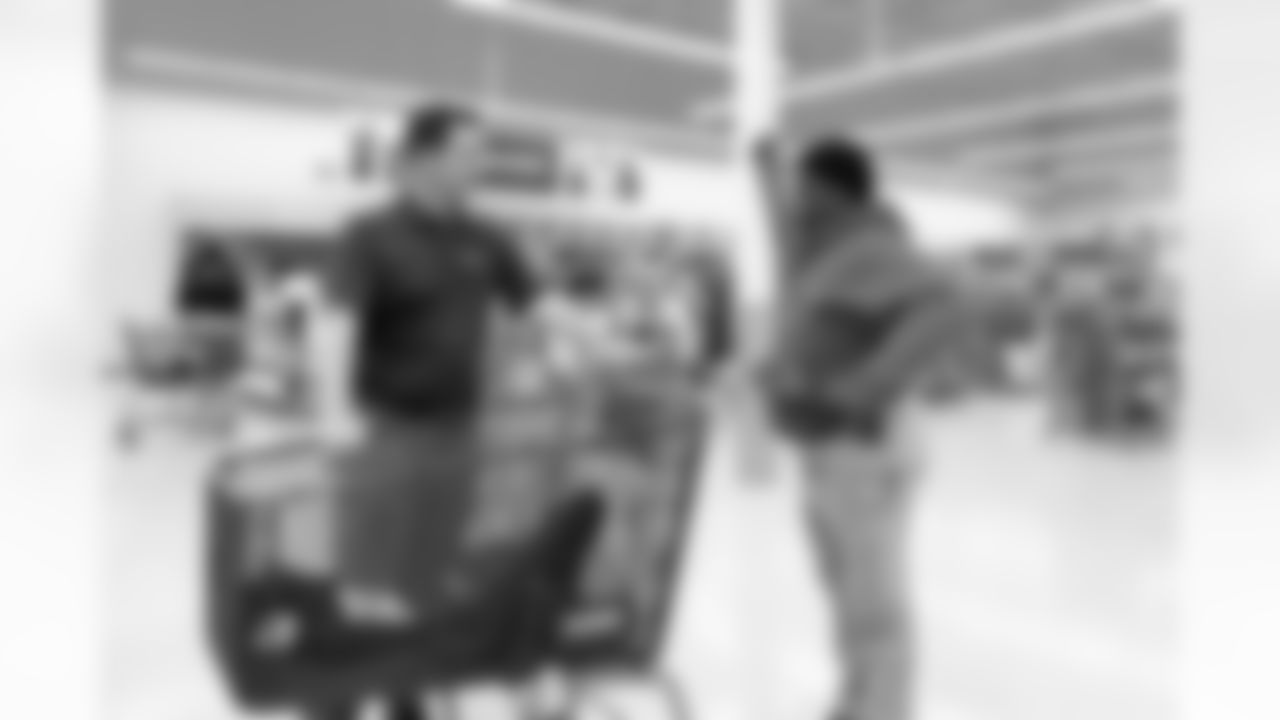 Tony Boselli and The Boselli Foundation partner with Academy Sports & Outdoors to gift Matthew Gilbert Middle School a surprise shopping spree for for their soccer program.