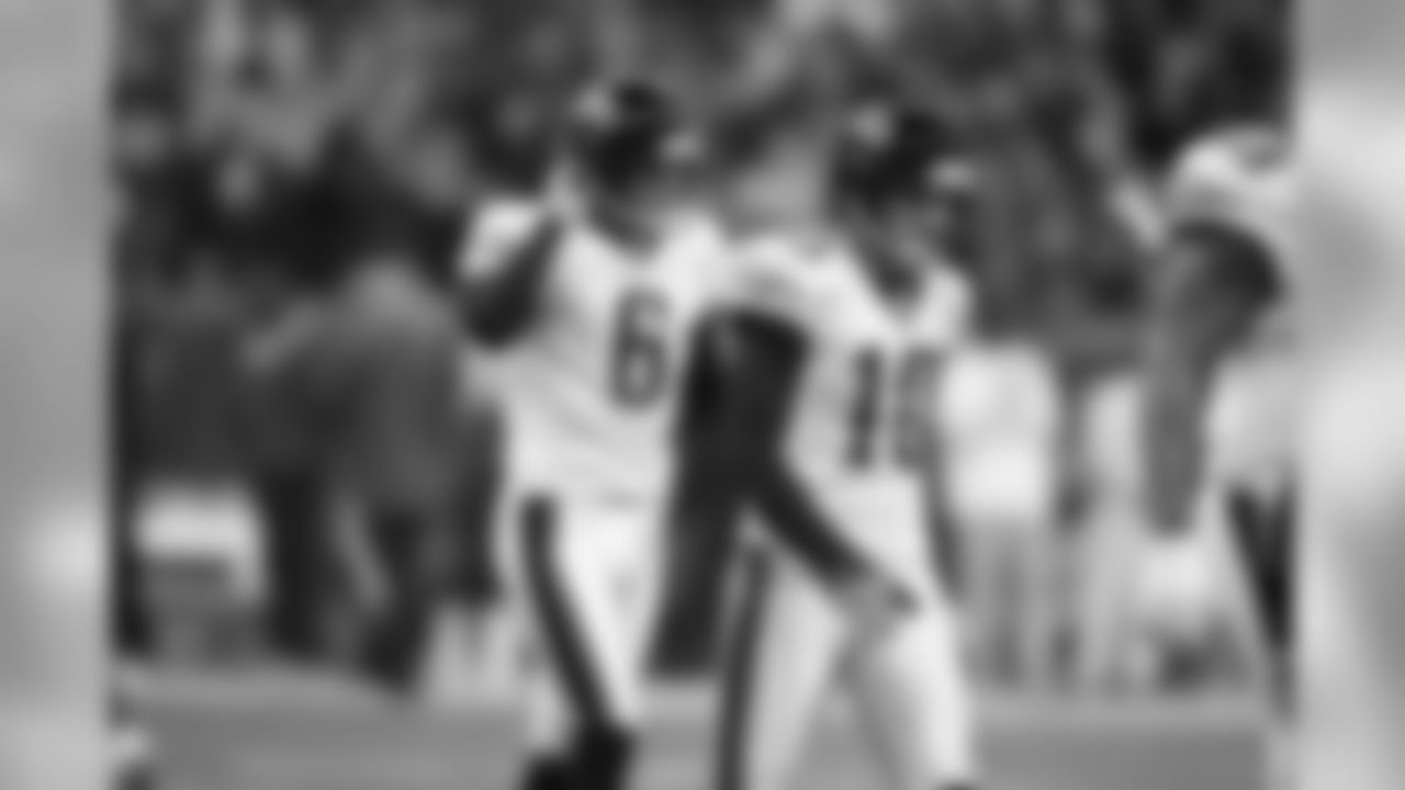 6 Steve Weatherford, #10 Josh Scobee