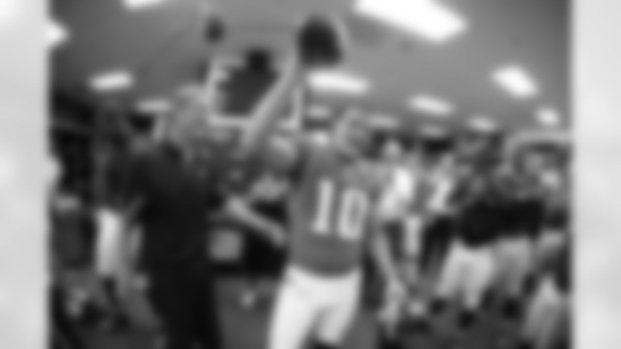 Jack Del Rio, #10 Josh Scobee