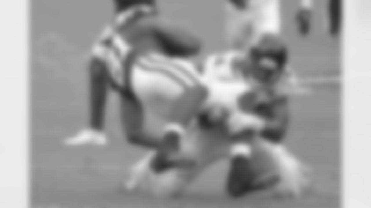 Jacksonville Jaguars linebacker Myles Jack (44) tackles Indianapolis Colts tight end Mo Alie-Cox (81) after a fourth quarter catch during an NFL football game, Sunday, September 13, 2020 in Jacksonville, Fla.