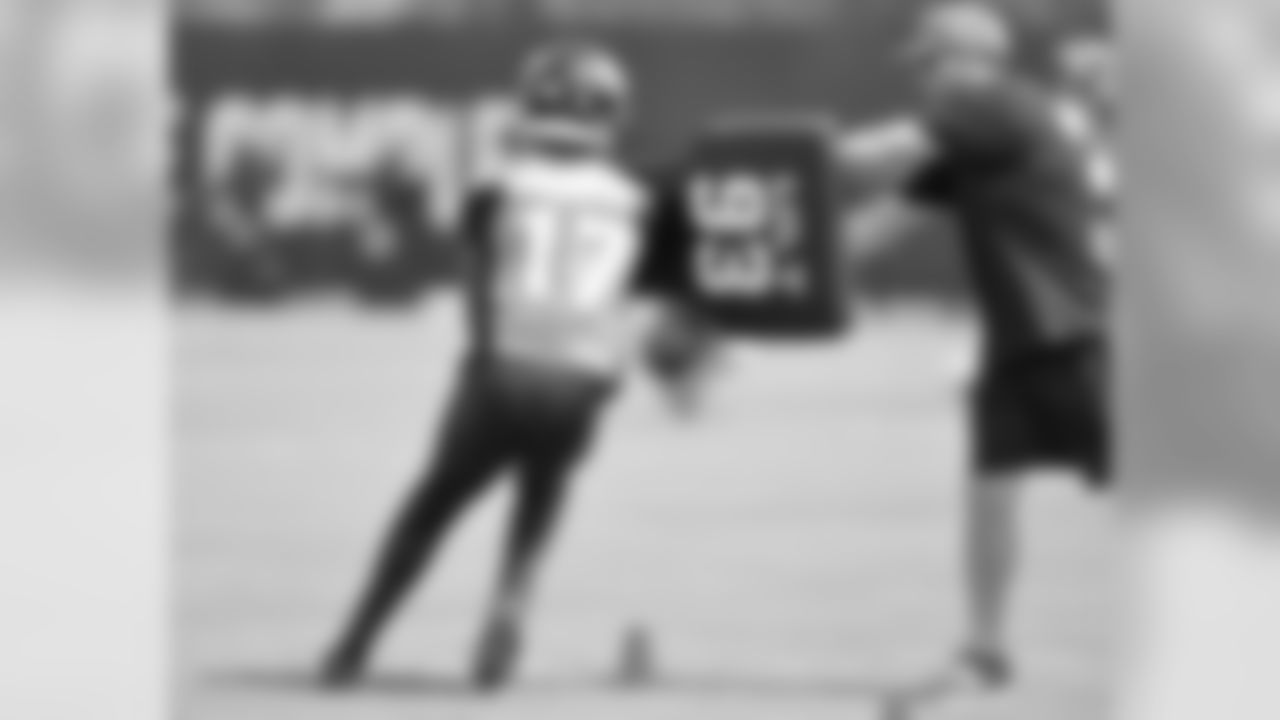 Jacksonville Jaguars during an OTA practice session Friday, May, 25, 2018 in Jacksonville, Fl. (Rick Wilson/Jacksonville Jaguars)