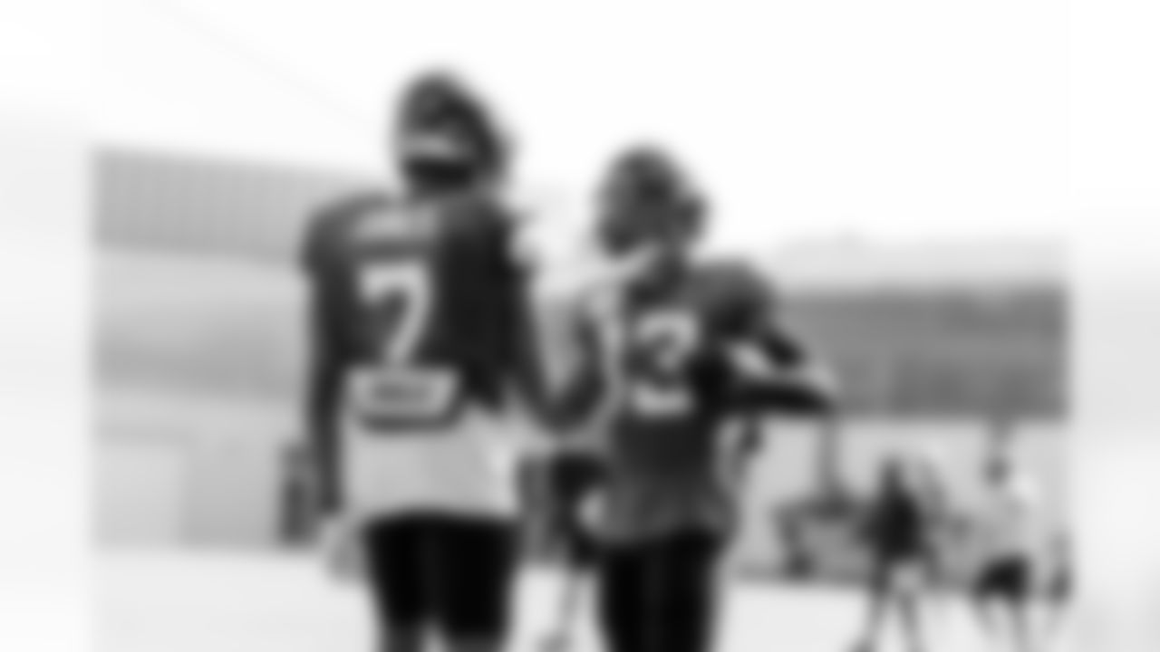2023 Jaguars Training Camp Practice
WR Zay Jones (7) and WR Christian Kirk (13)