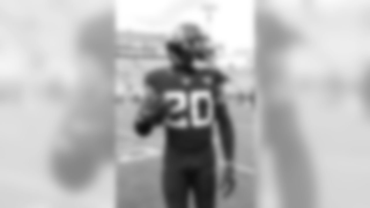 Jacksonville Jaguars cornerback Jalen Ramsey (20) during a NFL football game against, Sunday, Dec. 16, 2018, in Jacksonville,Fla. (Logan Bowles / NFL)