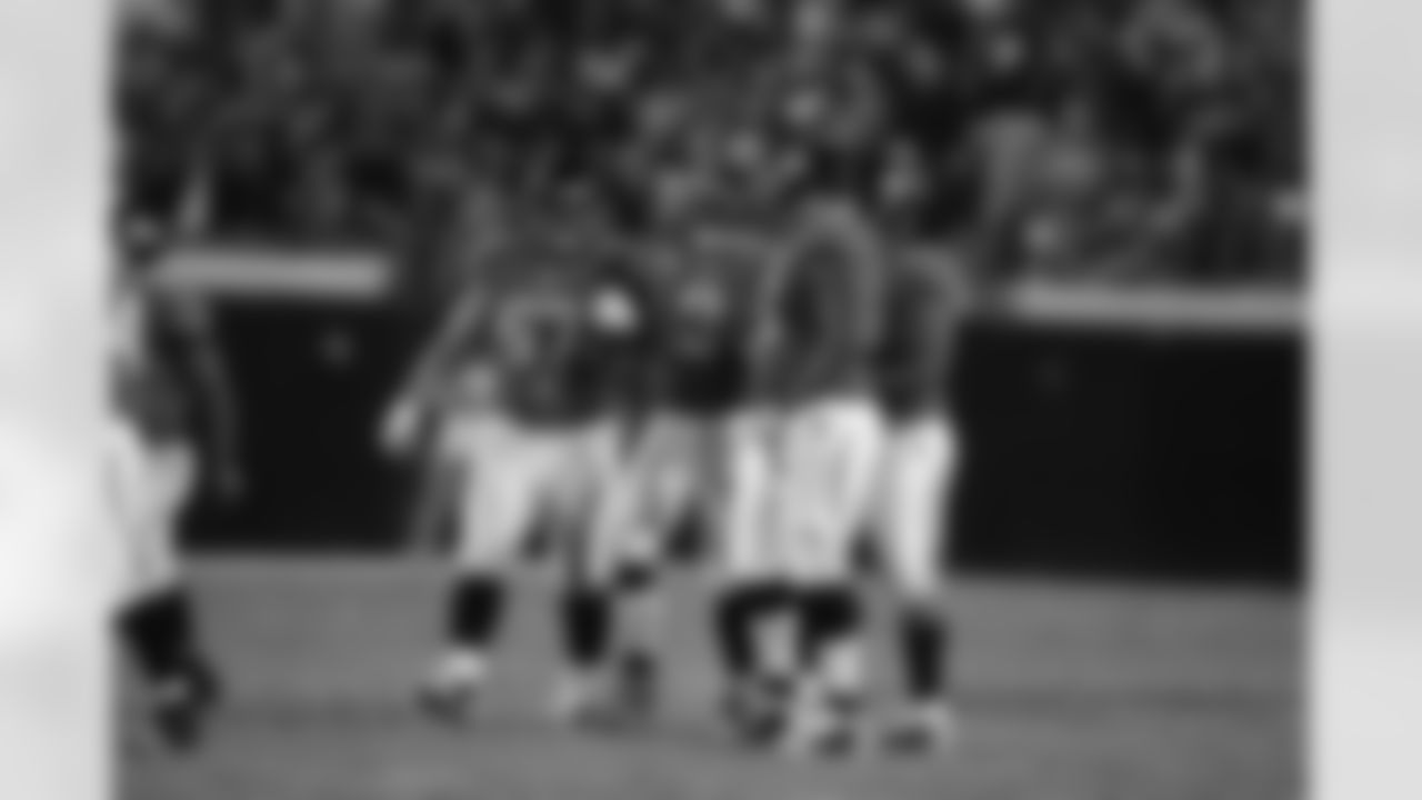 67 Vince Manuwai, #9 David Garrar, #75 Eugene Monroe