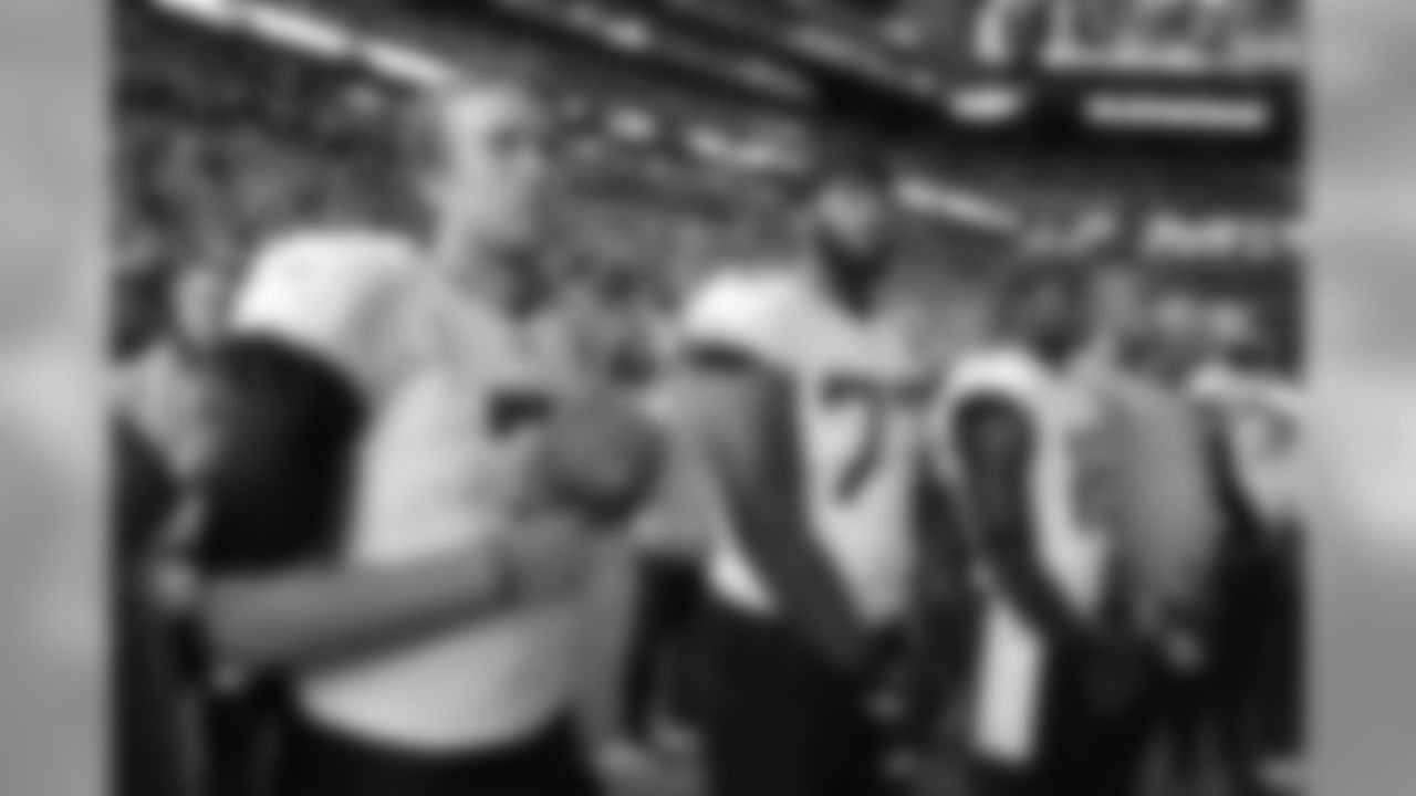Jacksonville Jaguars quarterback Nick Foles (7) stands during the national anthem before an NFL football game against the Indianapolis Colts, Sunday, Nov. 17, 2019, in Indianapolis. (AP Photo/Michael Conroy)
