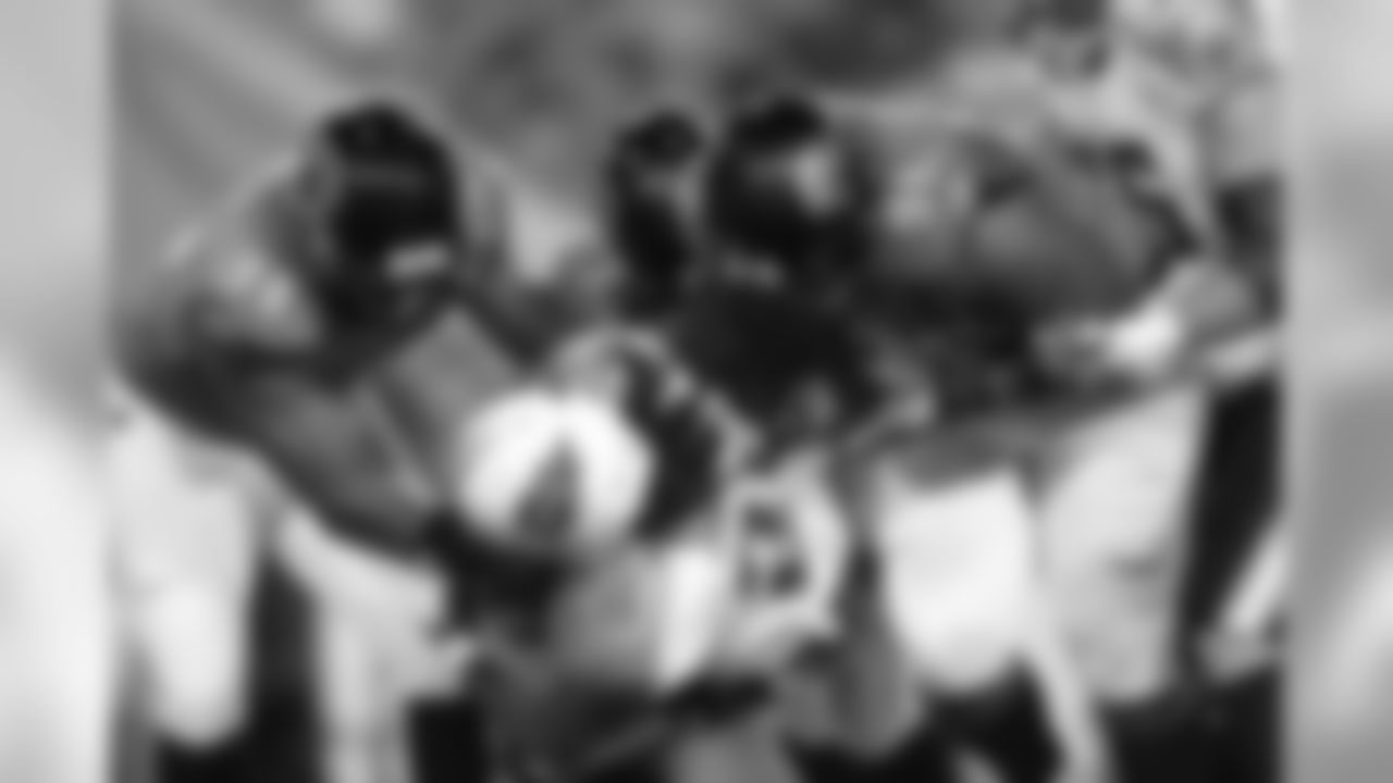 94 Jeremy Mincey, #74 Aaron Kampman, #96 Terrance Knighton