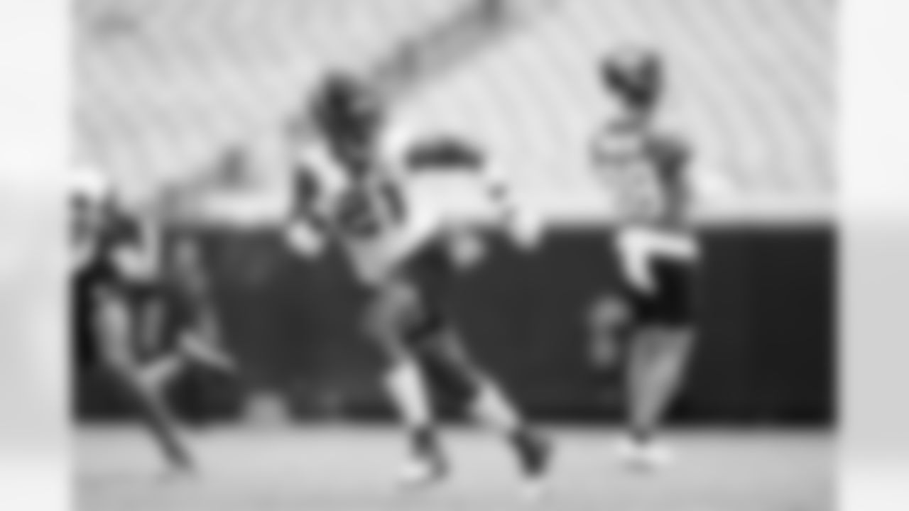 Jaguars safety Latavious Brini (21) during Mandatory Minicamp at TIAA Bank Field in Jacksonville, FL on June 13, 2023.