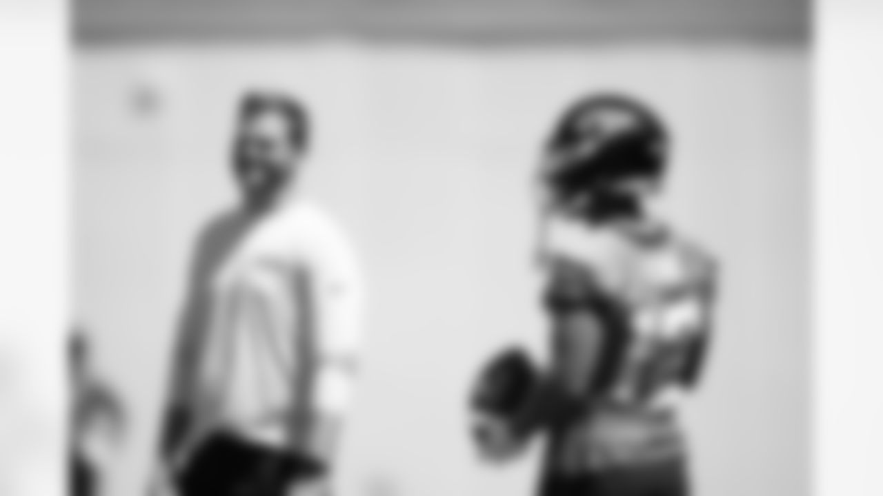 Offensive Coordinator Press Taylor and WR Christian Kirk (13)