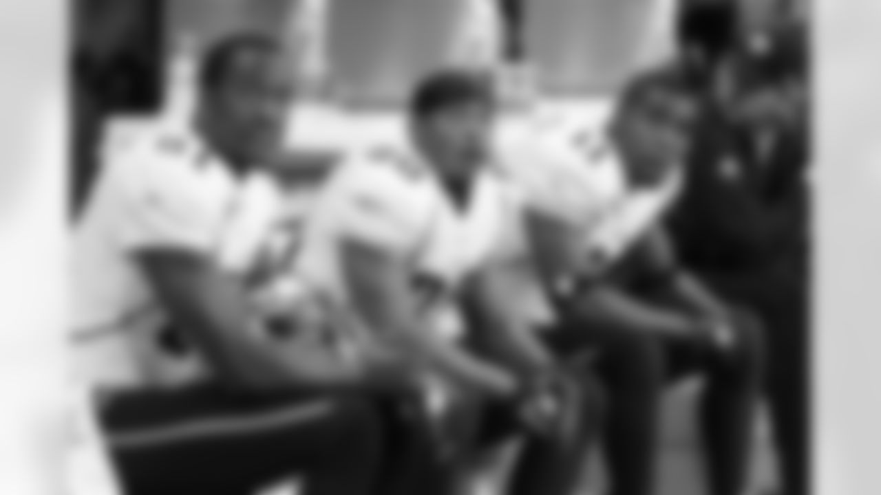 81 Kassim Osgood, #80 Mike Thomas, #11 Mike Sims-Walker