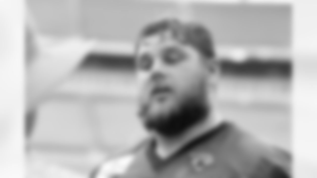 Jaguars offensive lineman Cooper Hodges (75) during Mandatory Minicamp at TIAA Bank Field in Jacksonville, FL on June 13, 2023.