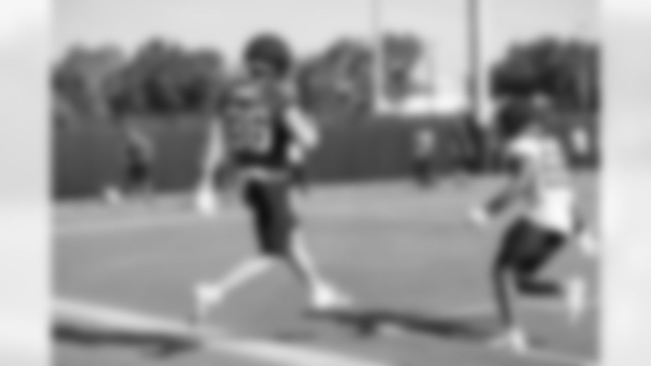 2023 Jaguars Training Camp Practice
TE Gerrit Prince (86) and LB Dequan Jackson (55)