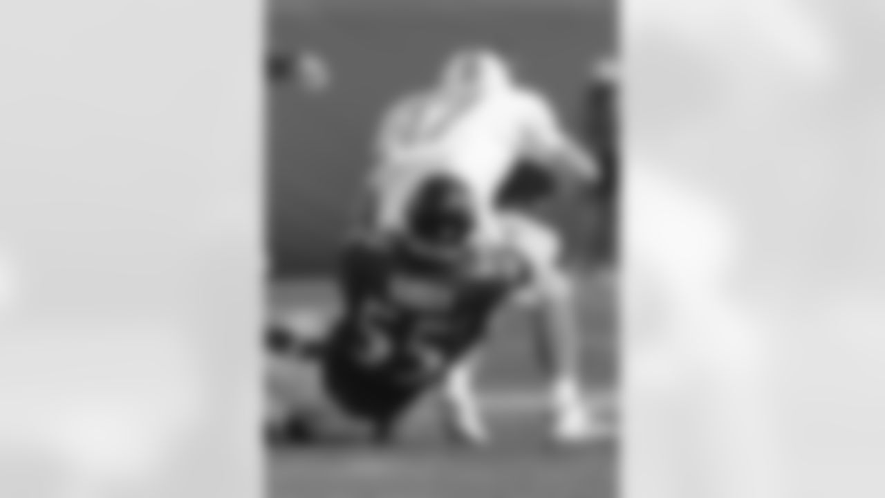 With the departures of Ed Reed and Ray Lewis the past few seasons, Suggs is the veteran on this Ravens defense. He's putting together another solid season with 8.5 sacks and 47 tackles.