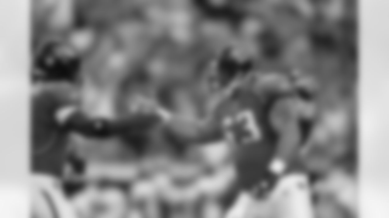 9 David Garrard, #63 Brad Meester