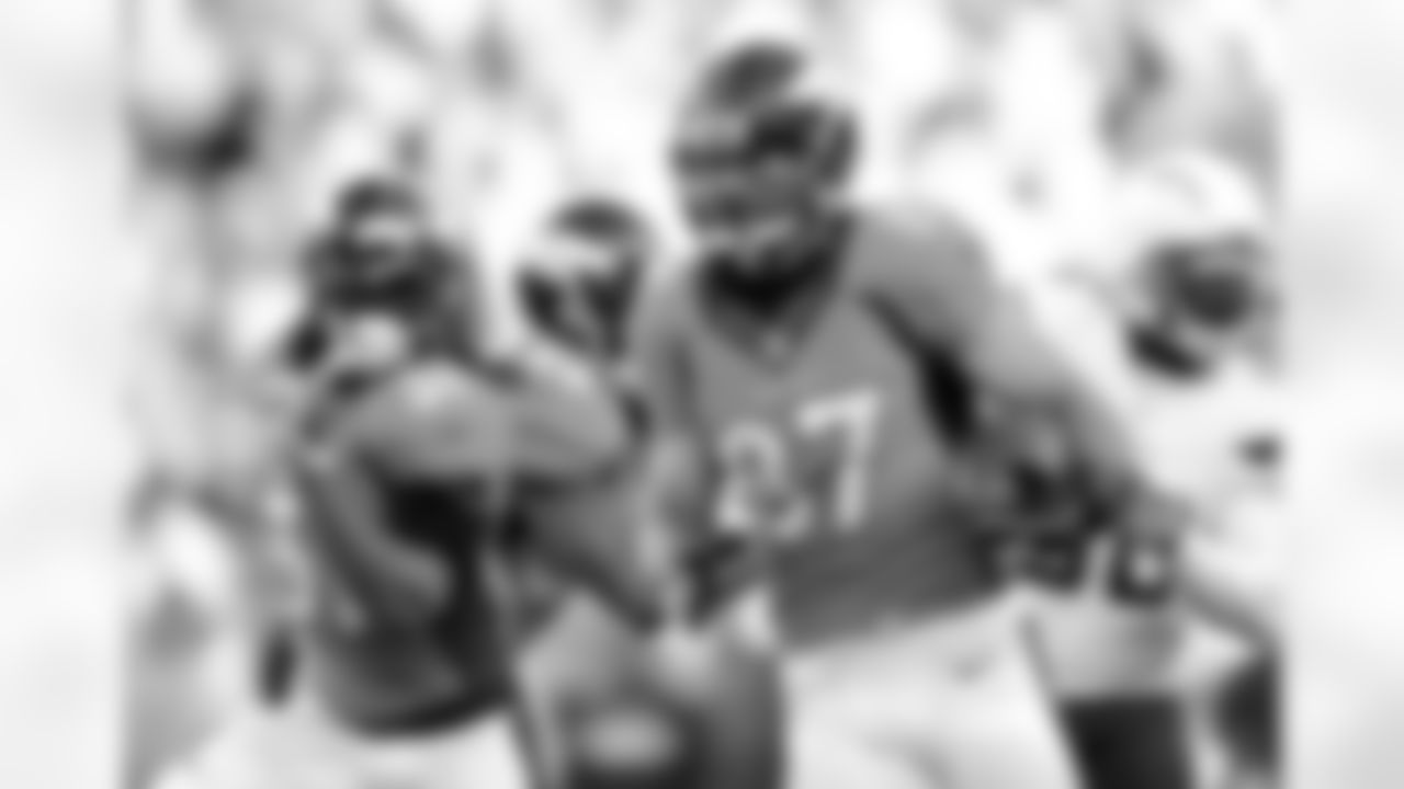 WR Eric Decker's 11 receiving touchdowns this season were good enough for third place in the AFC, yet he couldn't even crack the top-two of his own team. WR Demaryius Thomas and TE Julius Thomas scored 14 and 12 times respectively.
