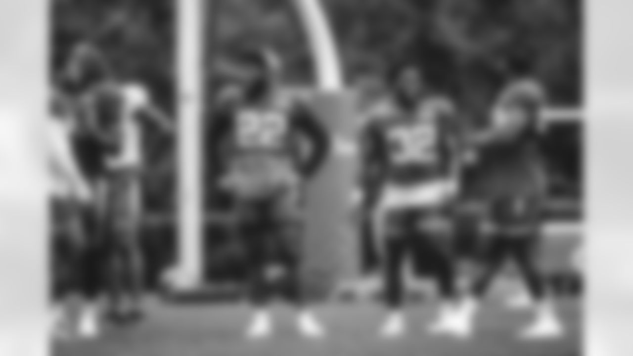 La'Mical Perine, Michael Carter & Tevin Coleman