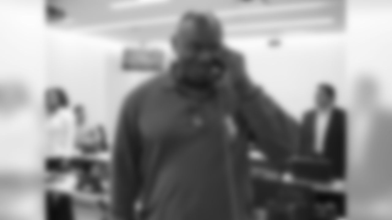 Todd Bowles Shows His Excitement On The Phone with Wide Receiver Devin Smith