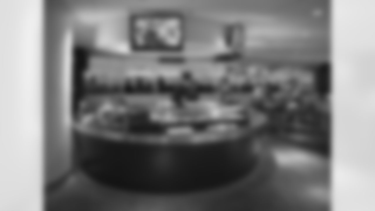 Food in the Mezzanine Level Chase & Lexus Club