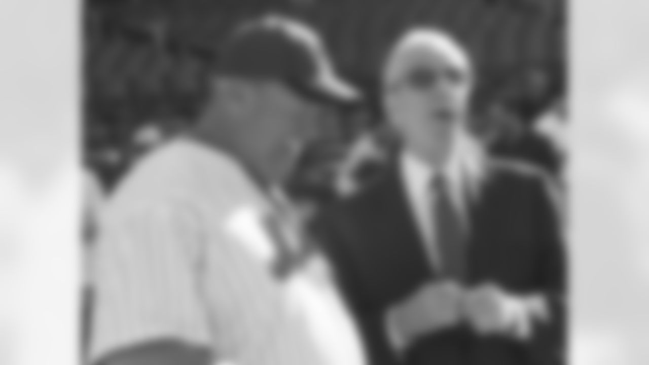 Coach Rex Ryan Throws First Pitch At Mets Vs Padres Game.