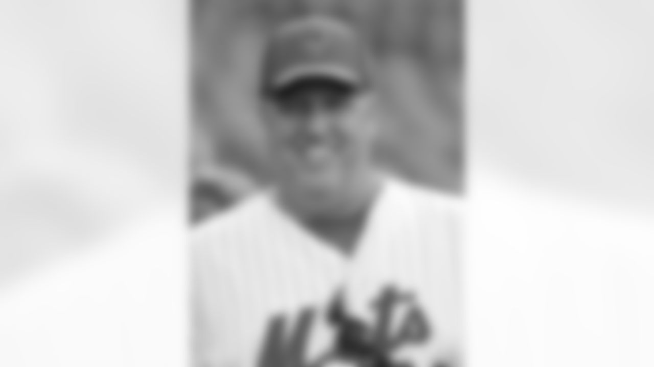 Coach Rex Ryan Throws First Pitch At Mets Vs Padres Game. Credit: Marc Levine, New York Mets