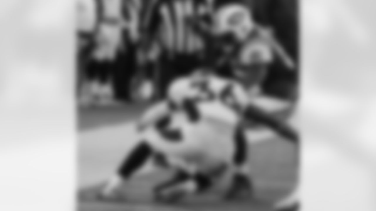 His first receiving touchdown came against the Arizona Cardinals in 2012 from former QB Greg McElroy, a game the Jets won, 7-6.