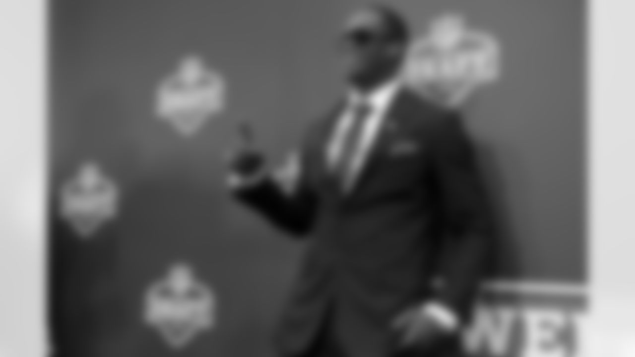 Geno Smith at the 2013 NFL Draft at Radio City