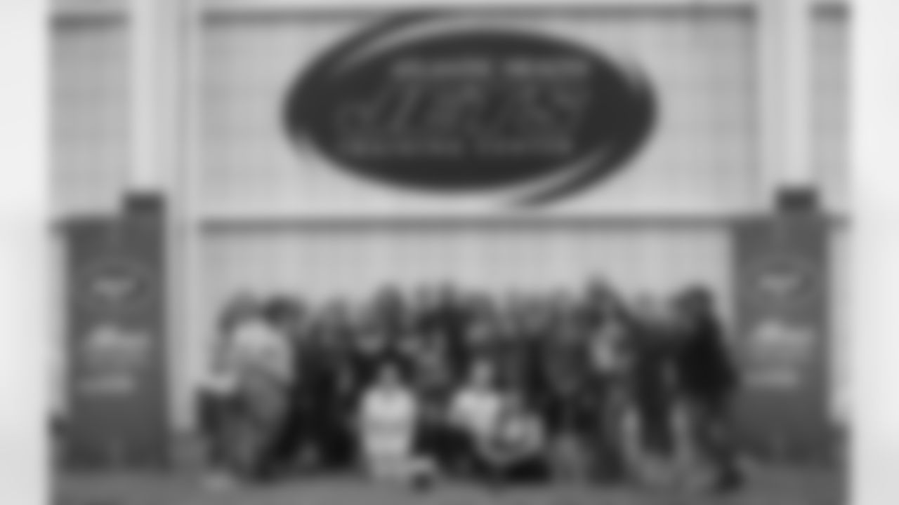 Mom's Football Safety Clinic hosted by the Jets