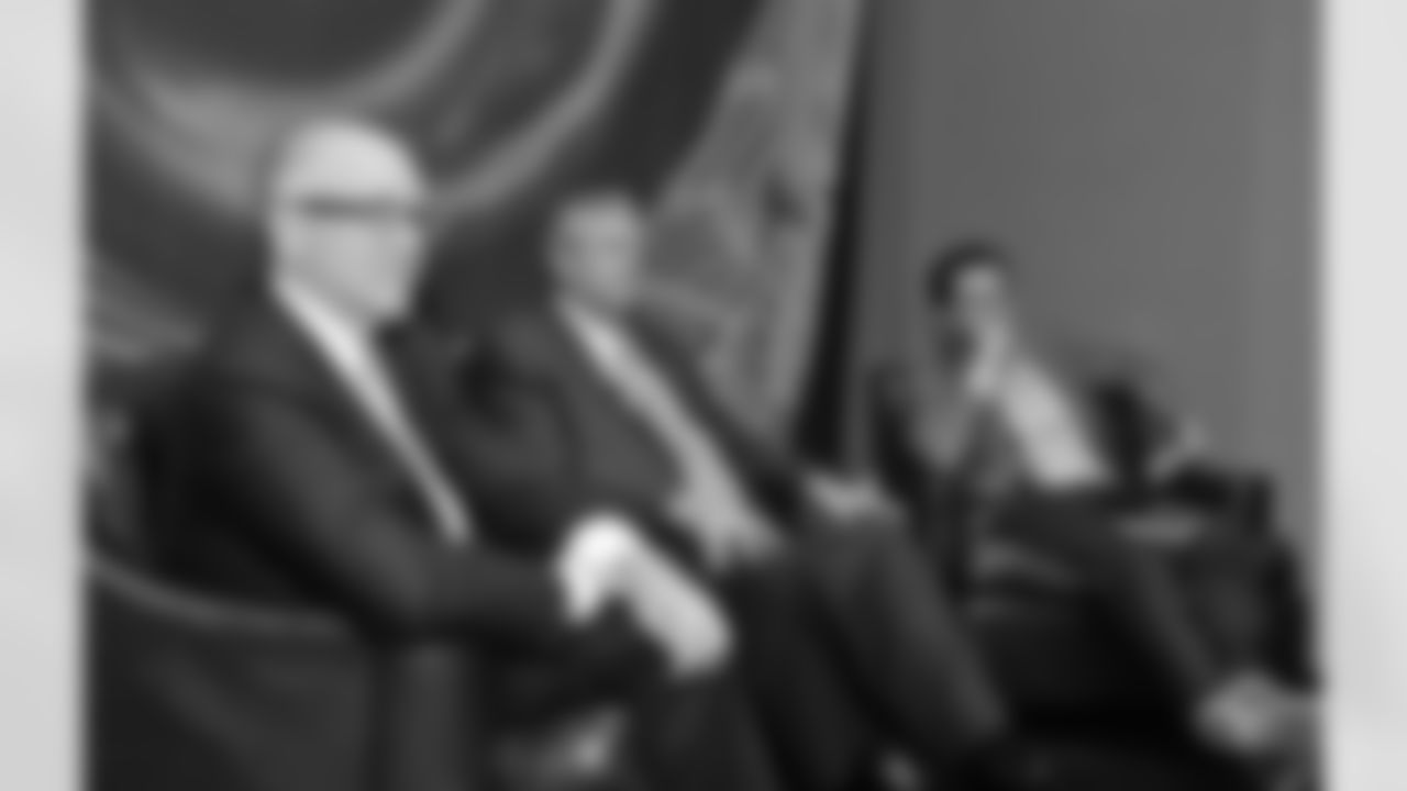 Rex Ryan and Woody Johnson at The Core Club in Manhattan