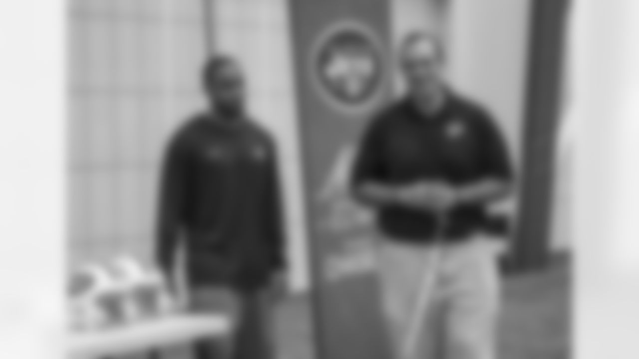 Mom's Football Safety Clinic hosted by the Jets