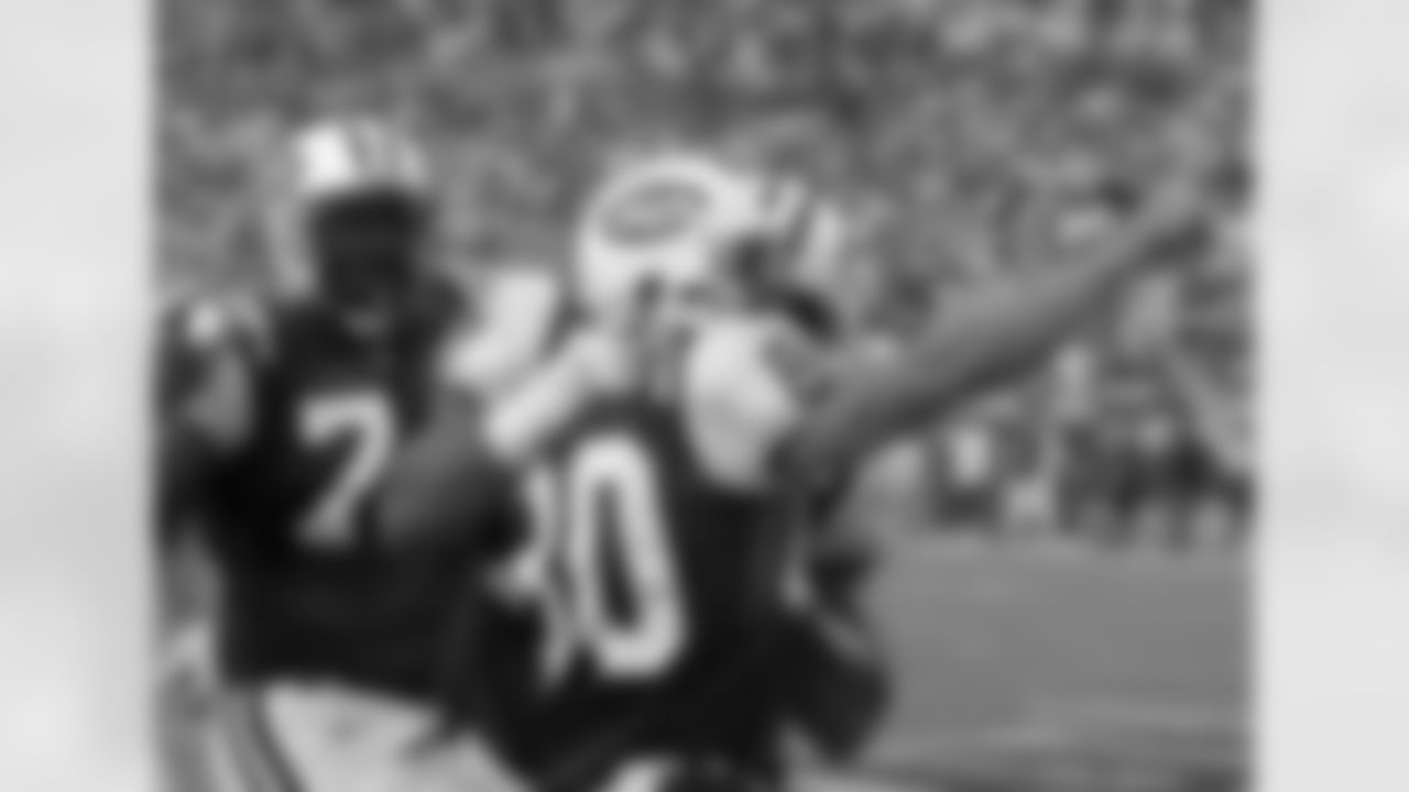 Wayne Chrebet TD catch in 'Flashlight Game' vs Tampa Bay Buccanears