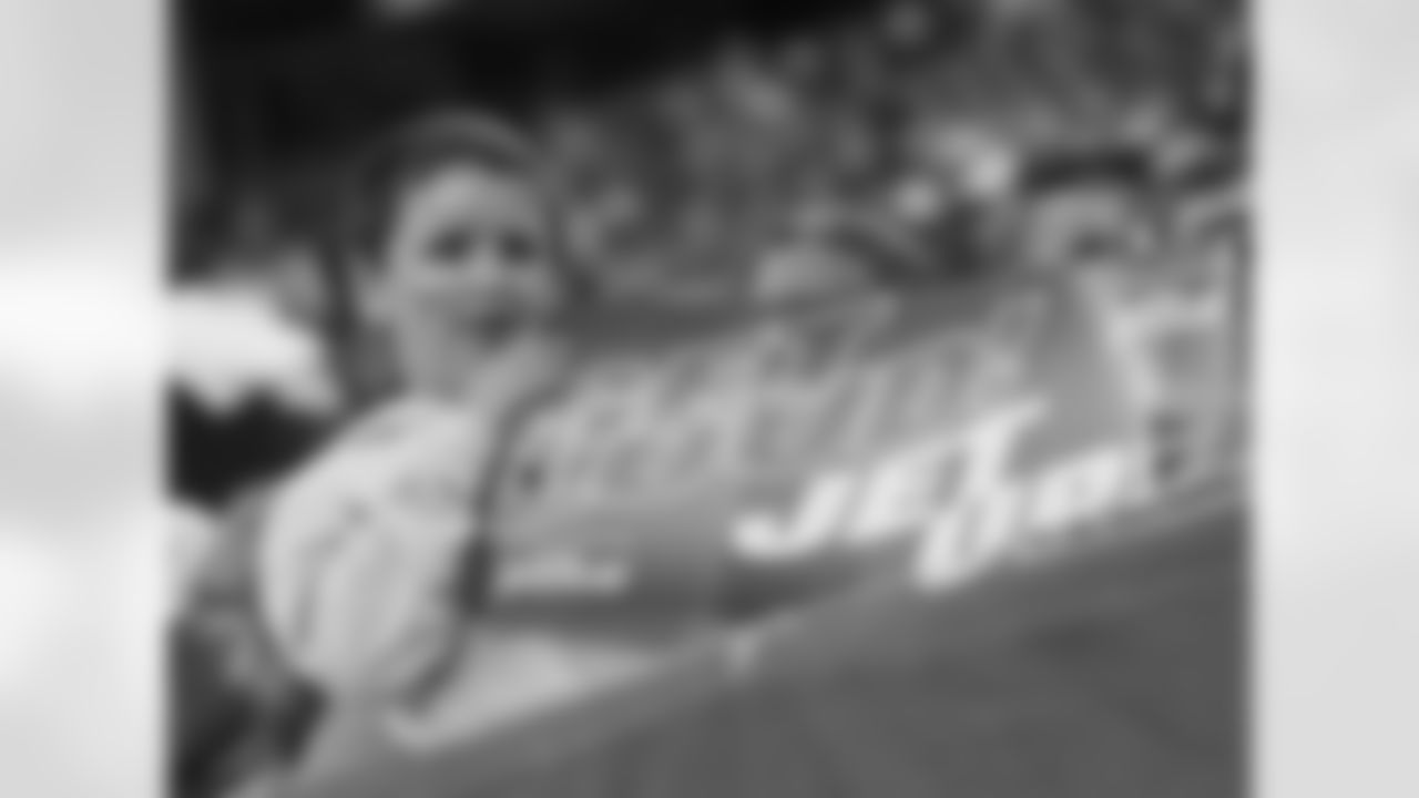 This young fan is one of many who got loud on Sunday.