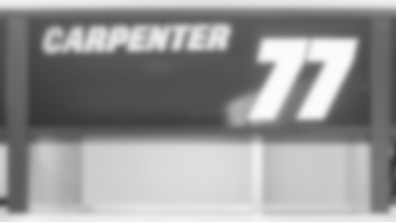 Carpenter will continue to wear No. 77 in New York after donning the number to begin his career in Seattle.