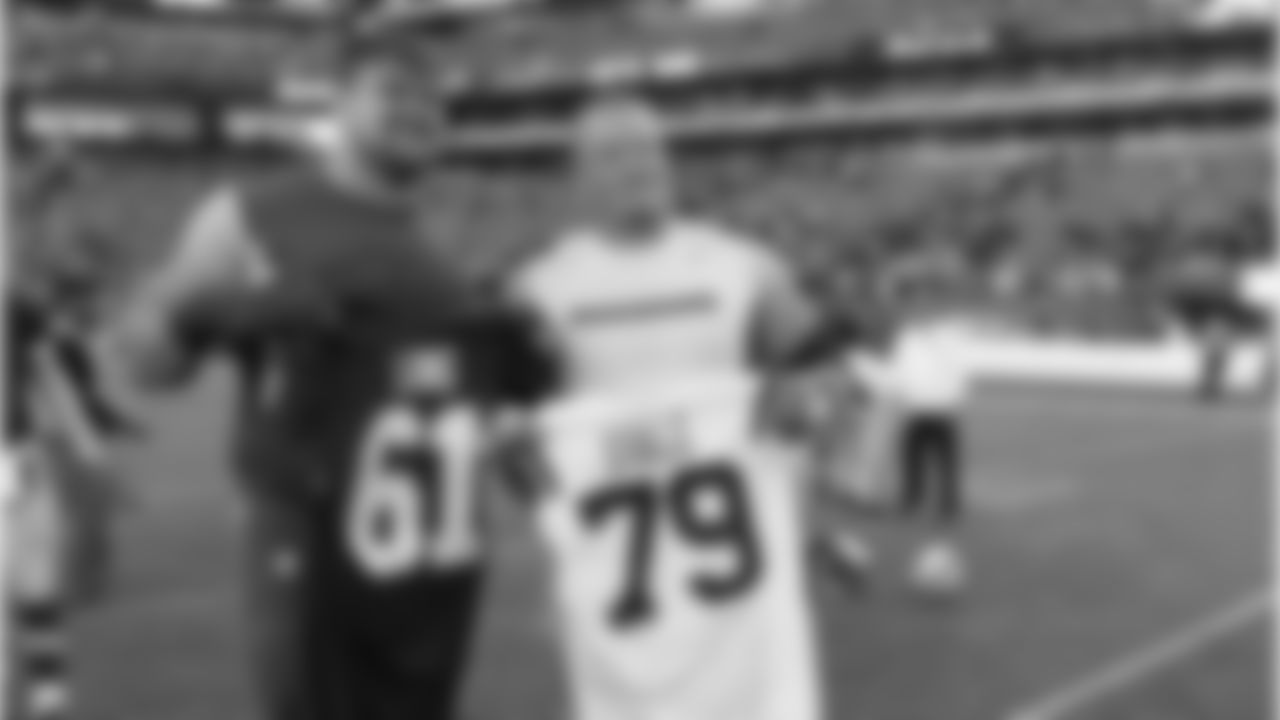OL Brent Qvale & WAS OL Spencer Long