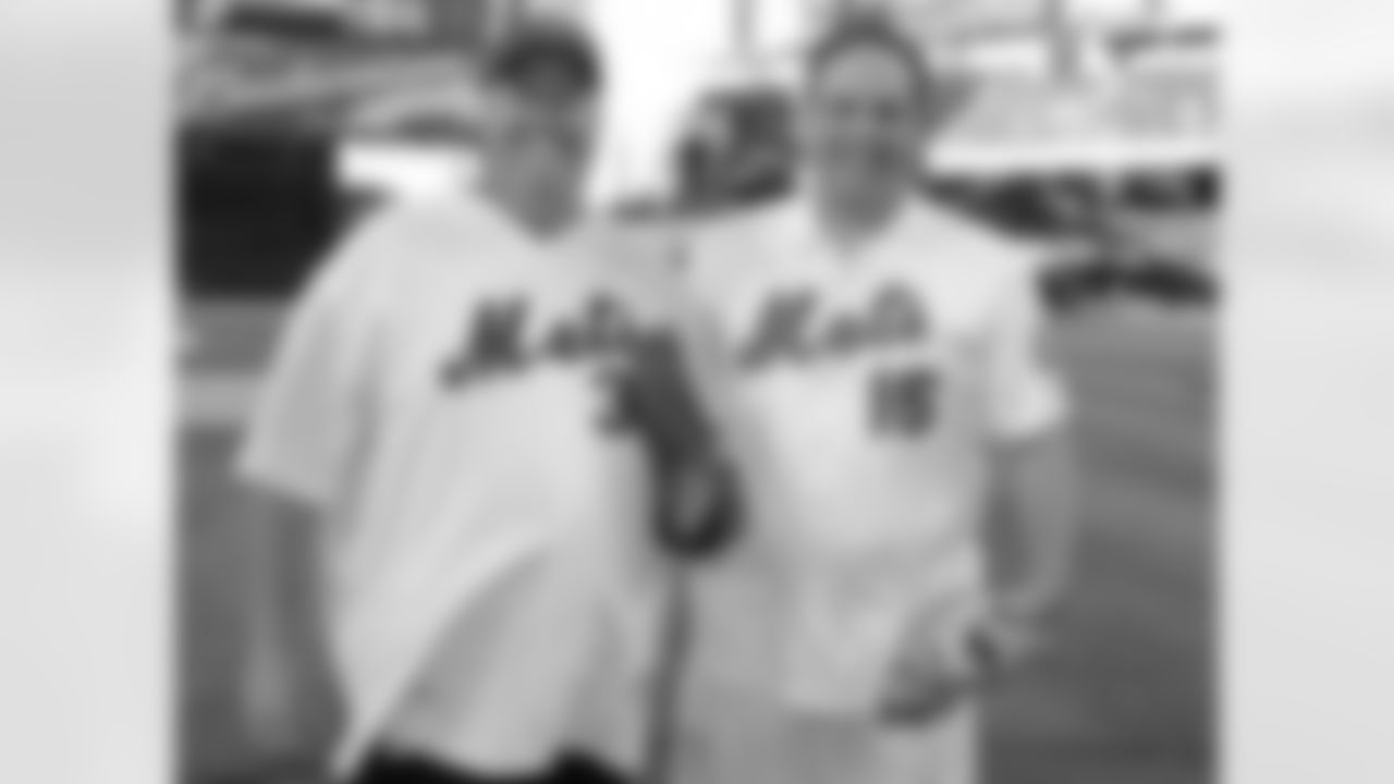 Coach Rex Ryan Throws First Pitch At Mets Vs Padres Game. Credit: Marc Levine, New York Mets