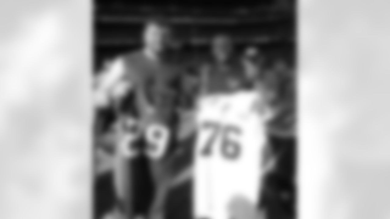 OL Wesley Johnson & HOU S Andre Hal