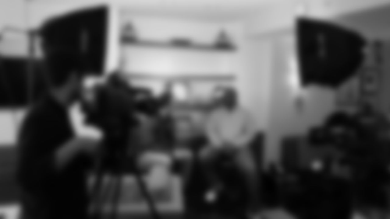 NYJets.com on-location studio in Indianapolis