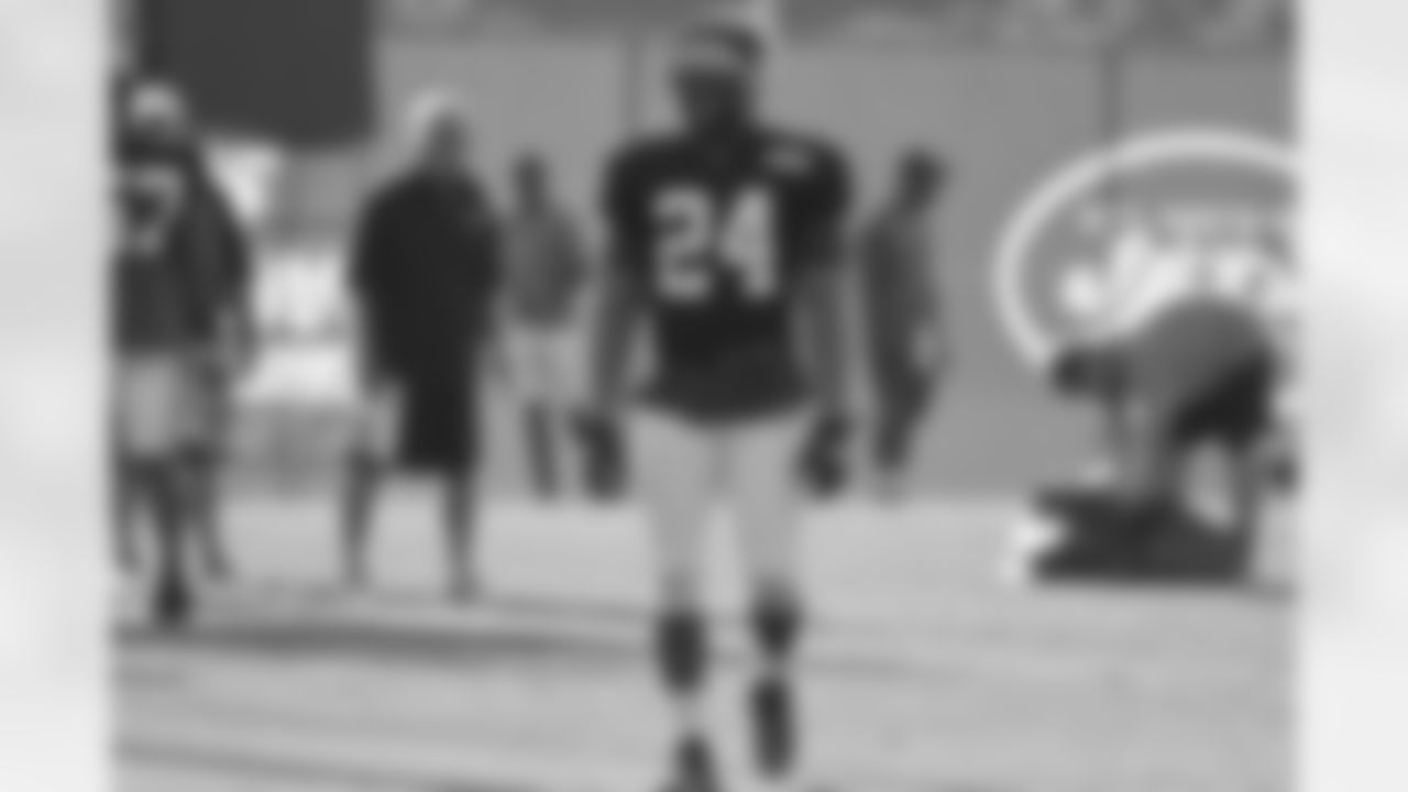 Darrelle Takes the Field for Training Camp Practice During the 2012 Preseason