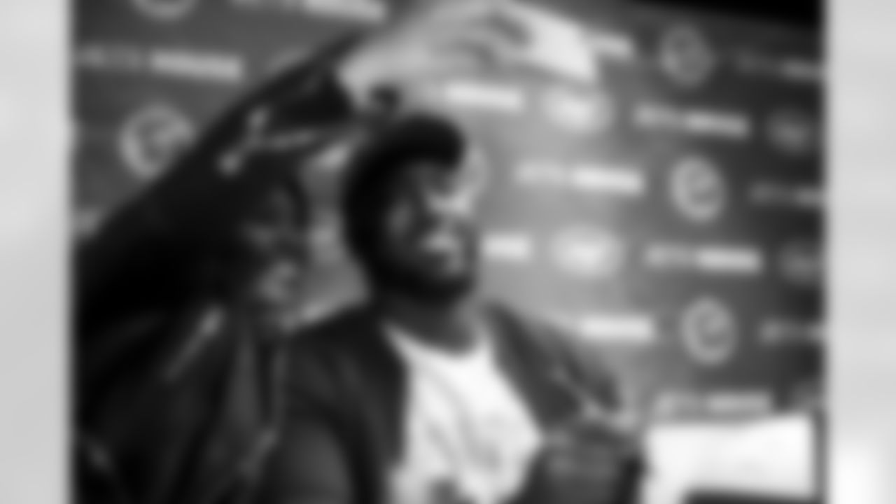 Muhammad Wilkerson and fan.