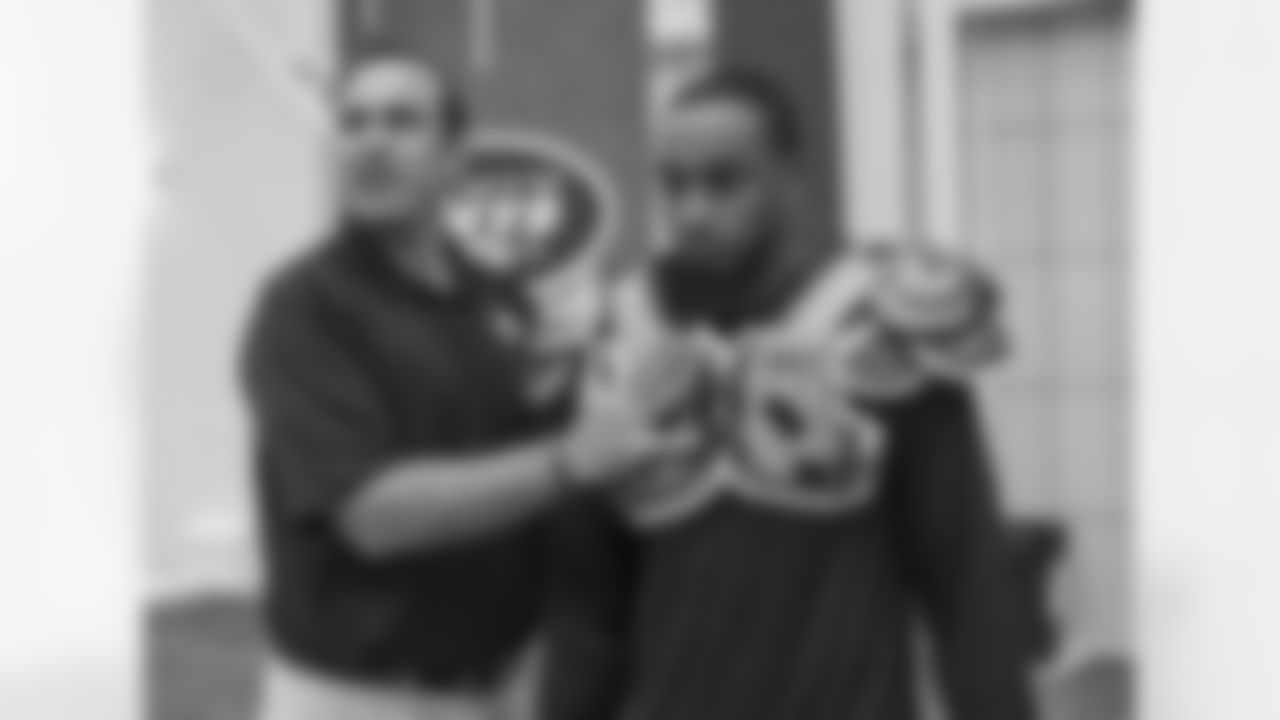 Mom's Football Safety Clinic hosted by the Jets