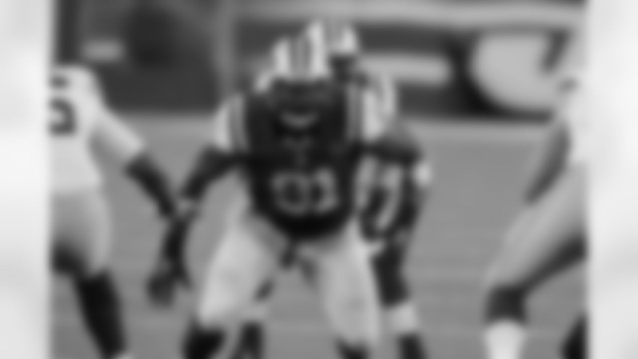 Sheldon Richardson, the reigning NFL Defensive Rookie of the Year, will be a key part of the Jets defensive scheme. He got by last year on his athleticism, but has worked with D-Line coach Karl Dunbar to become more sound with his technique. He's looking to improve on his 3.5 sacks from his rookie campaign.
