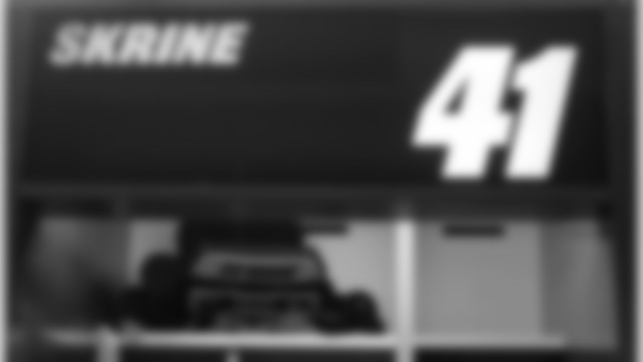 Skrine switches to No. 41 after wearing No. 22 in Cleveland.