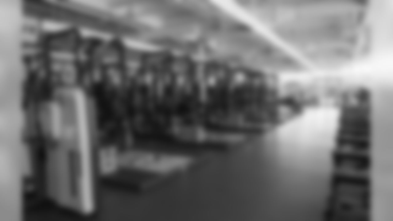 The weight room is 10,920 square feet.