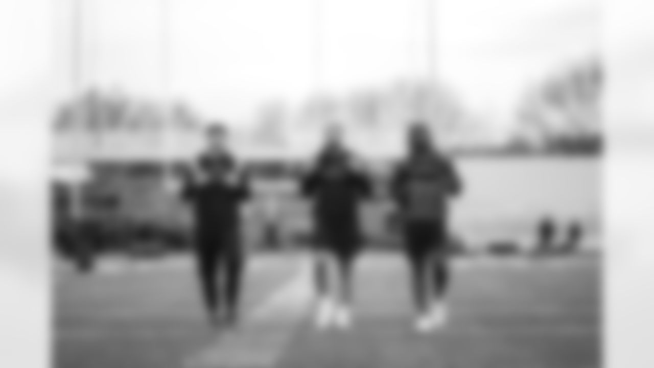 TE Jeremy Ruckert, C.J. Uzomah, & Kenny Yeboah