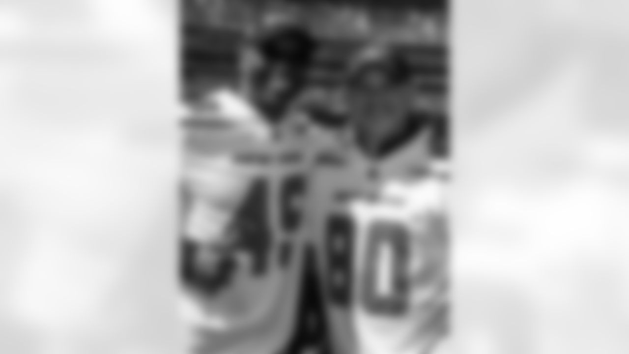 Jets Legends Tony Richardson and Wayne Chrebet